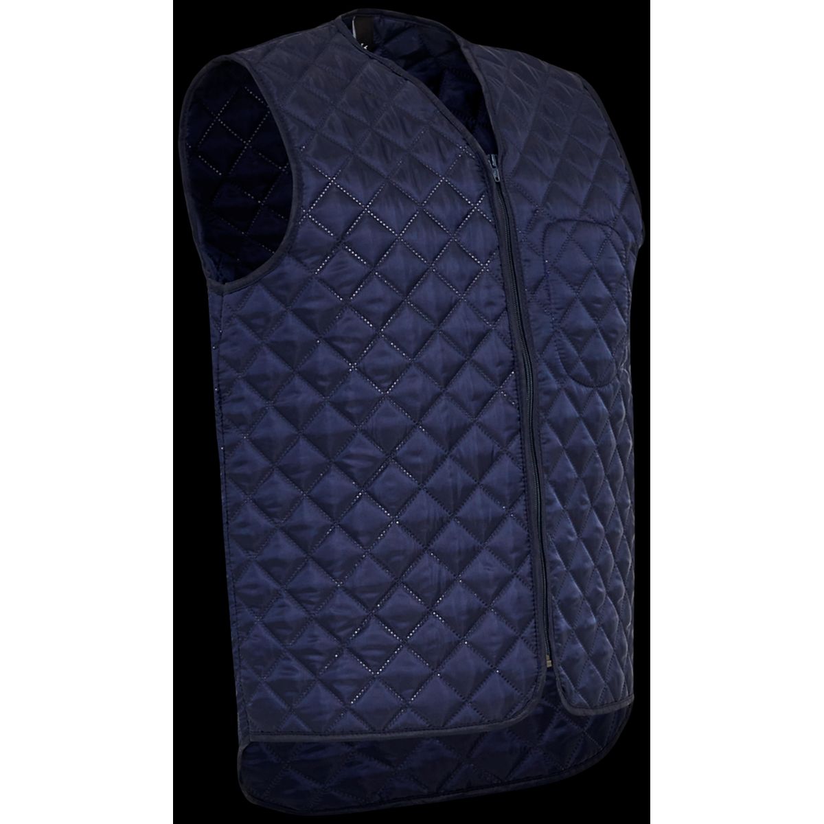 Termovest u/krave quiltet 162500 navy Str. 5XL