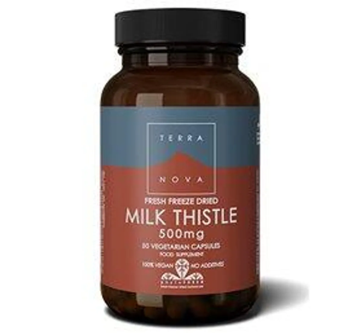 Terra Nova Milk Thistle marietidsel 500mg - 50 kap.