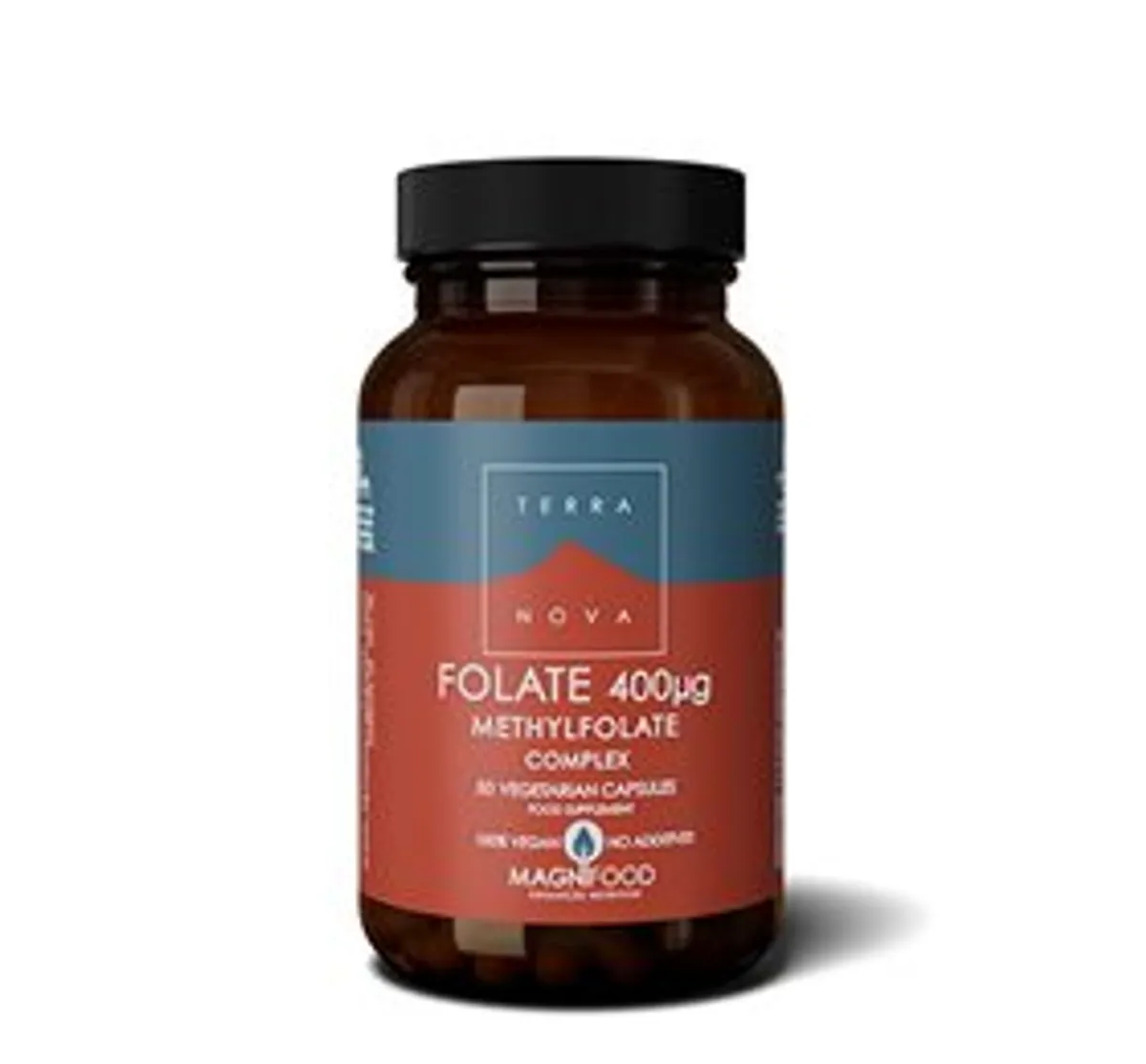 Terranova Folate 400 µg &bull; 50 kapsler