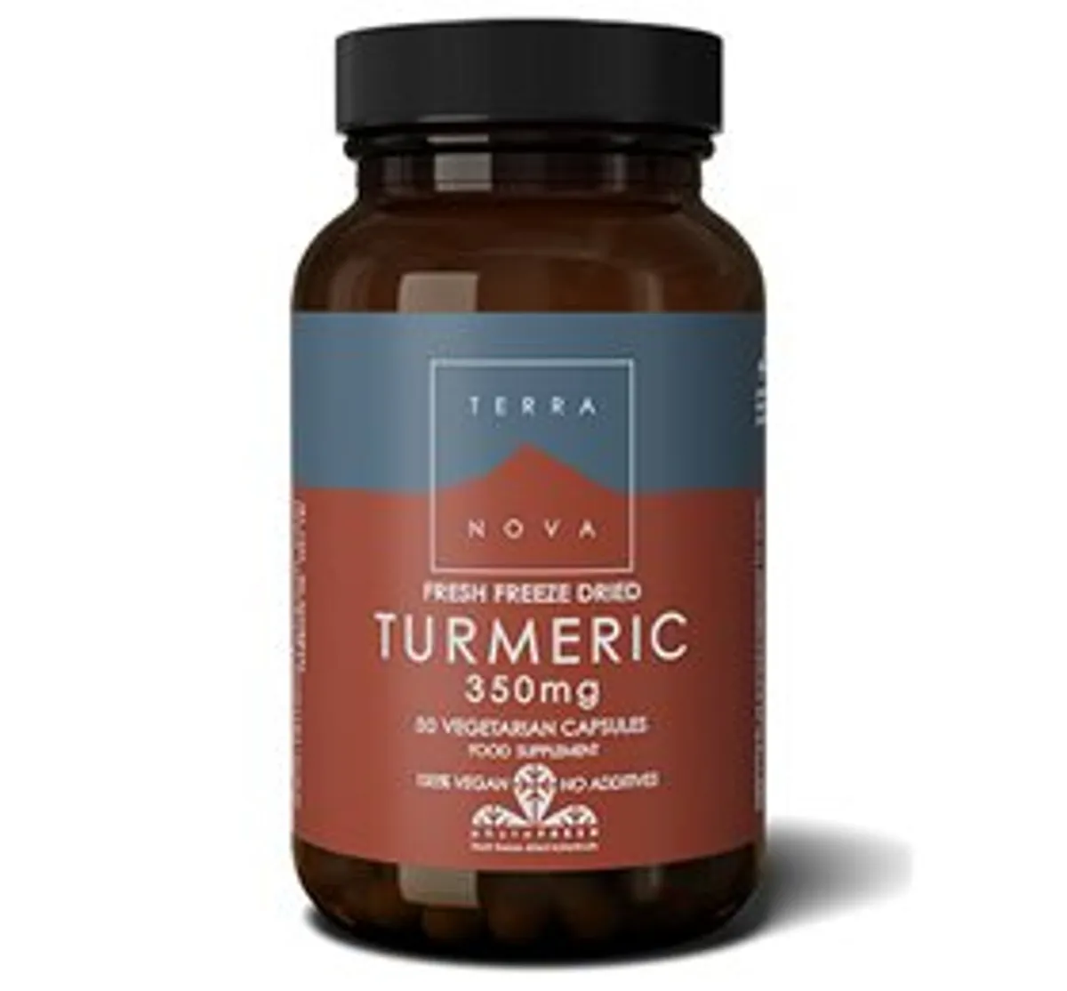 Terranova Turmeric 350 mg &bull; 50 kapsler