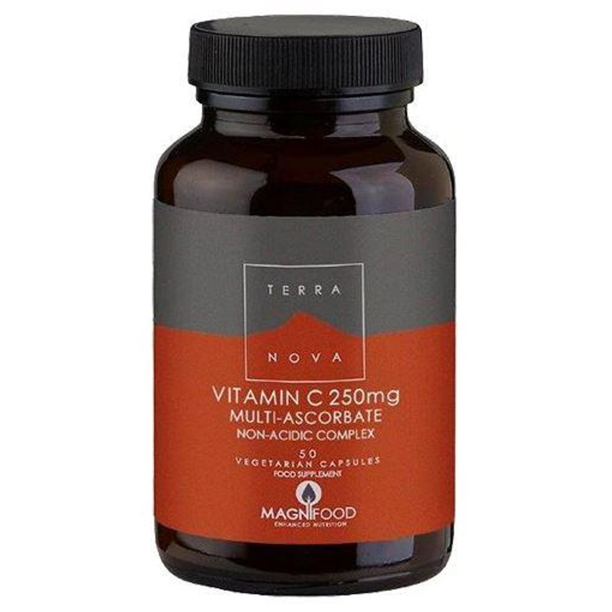 Terranova Vitamin C 250 mg, 50kap.