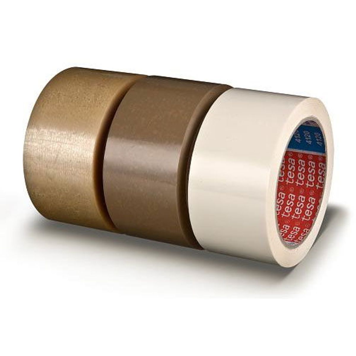 Tesa 4120 pakketape PVC-folie 49 my klar