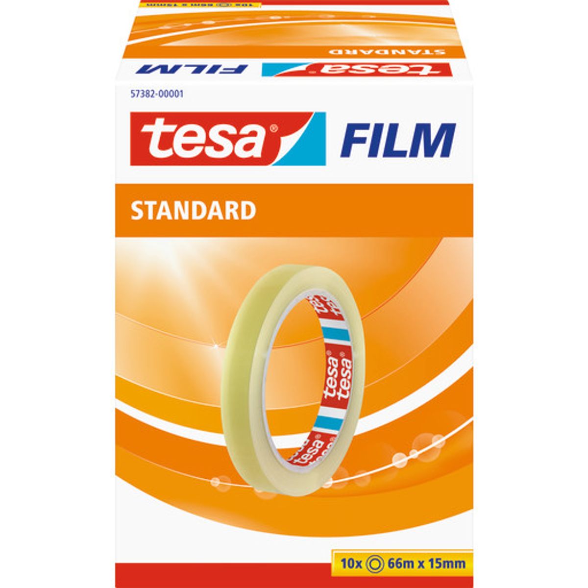 Tesa Film kontortape, 15 mm, 66 meter