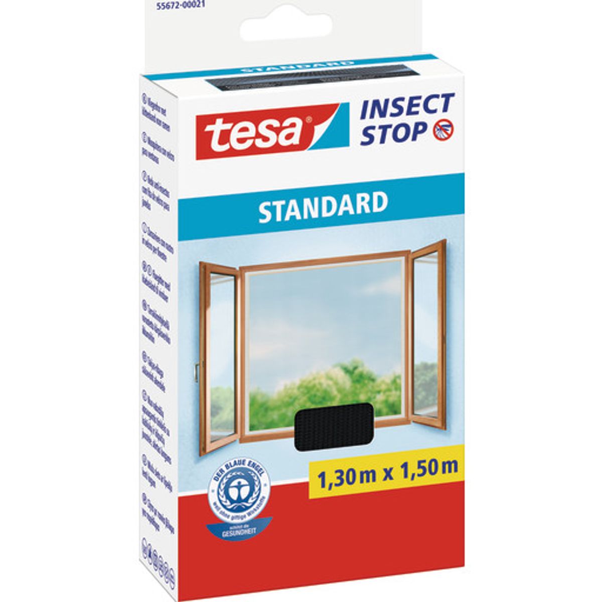 Tesa Insect Stop Standard insektnet 130x150 i antracit