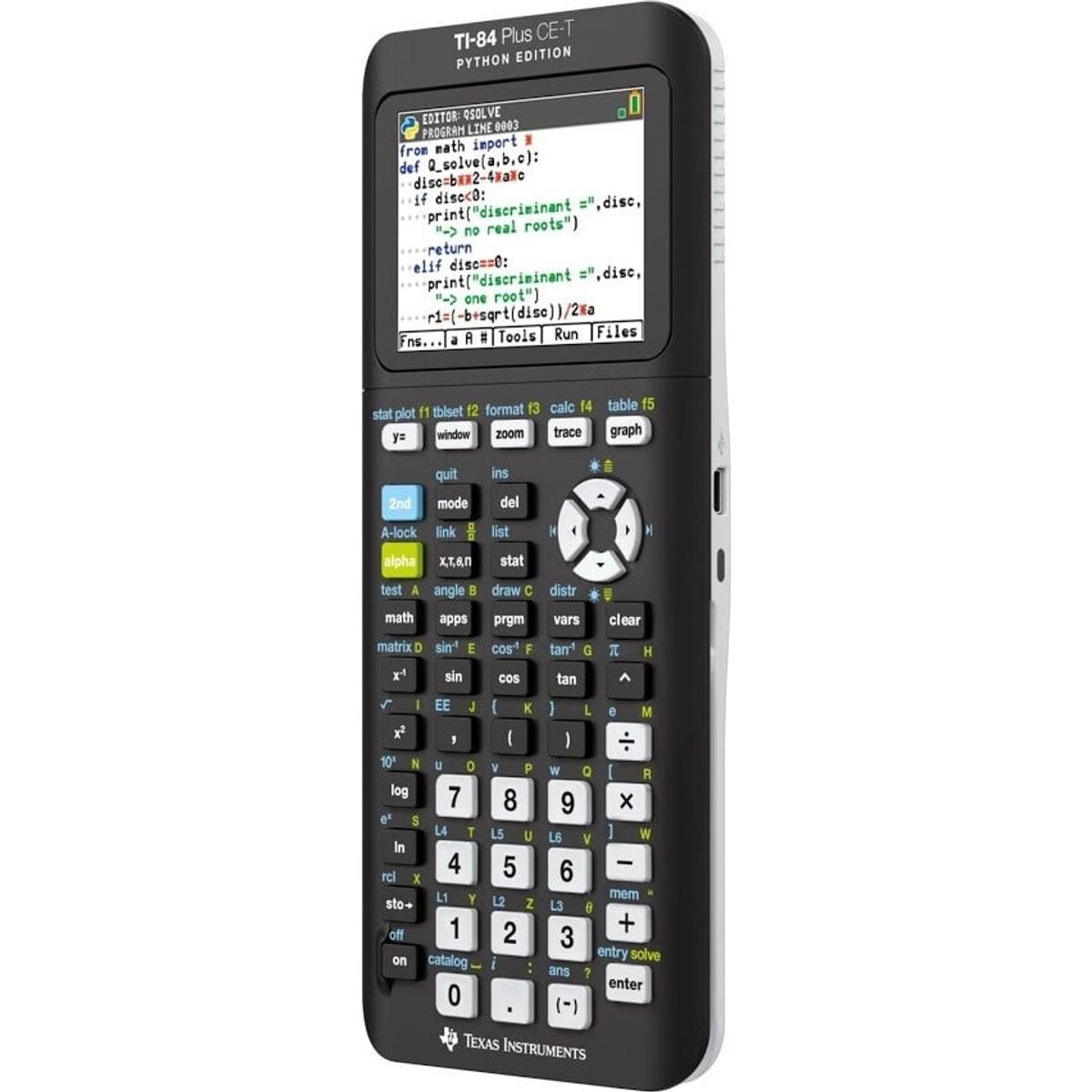 Texas Instruments - Ti-84 Plus Ce-t P Graphic Calculator