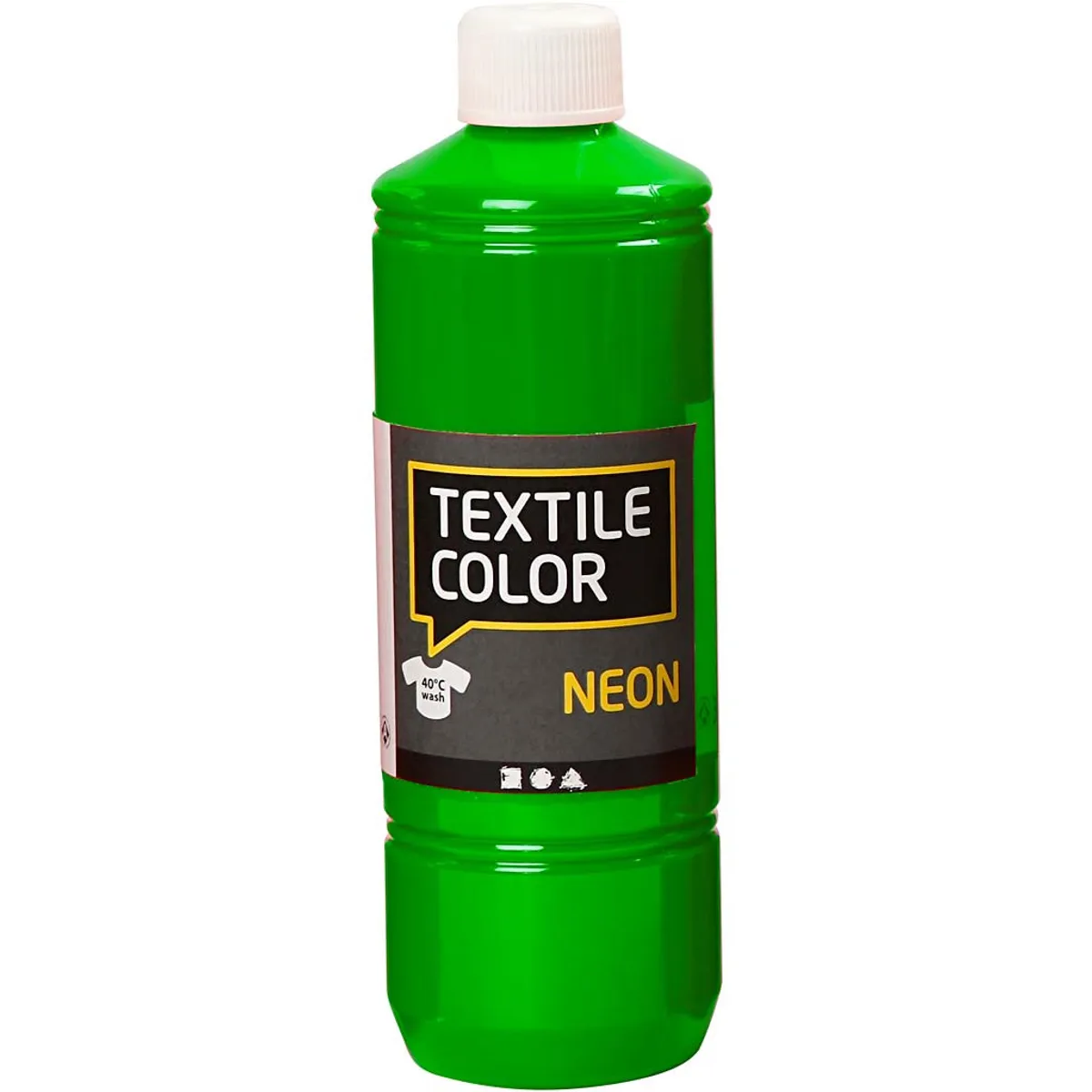 Textile Color, neon grøn, 500 ml