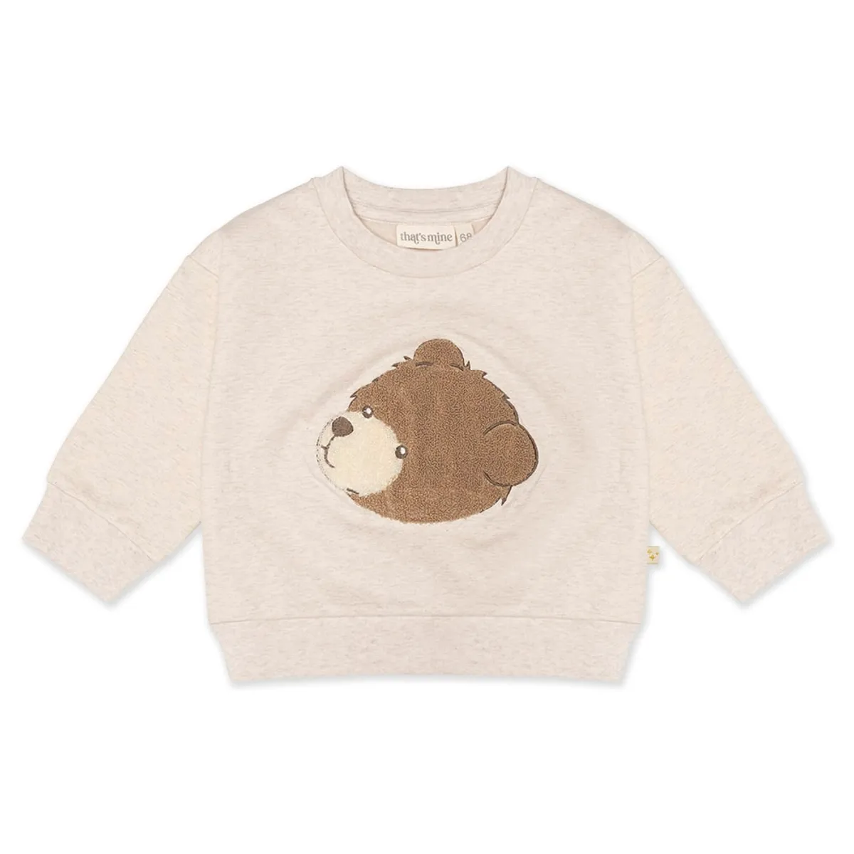 That's Mine - Finley sweatshirt oversize - Bear head - 56 cm - 1 m