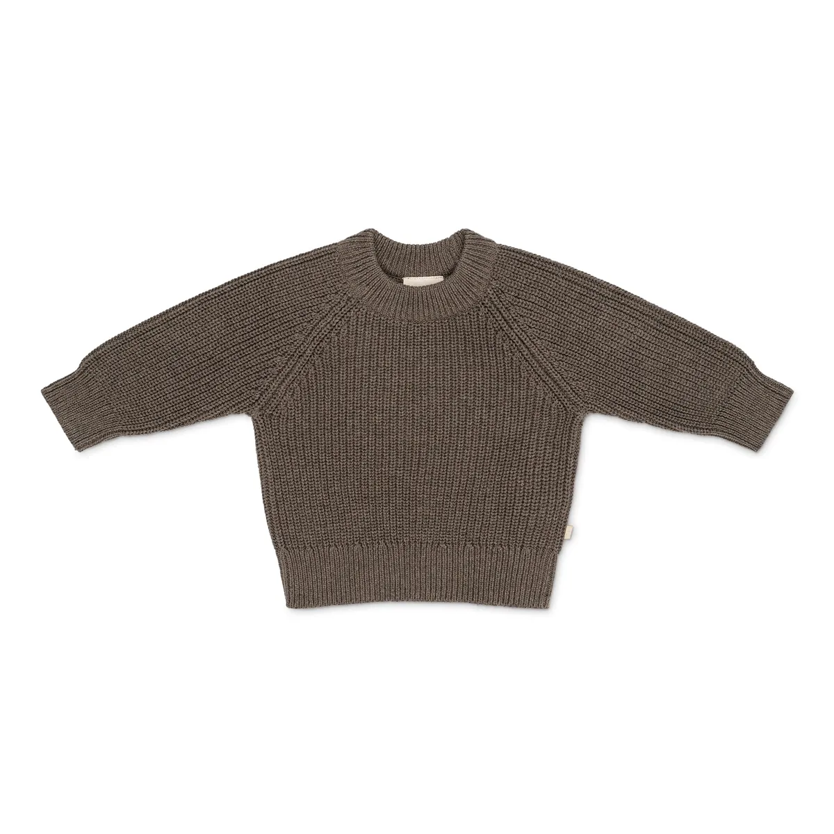 That's Mine - Flo Sweater - Earth brown melange - 68 cm - 6 m