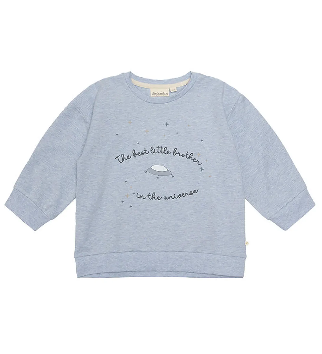 That's Mine Sweatshirt - Finley Little Brother - Light Blue Mela