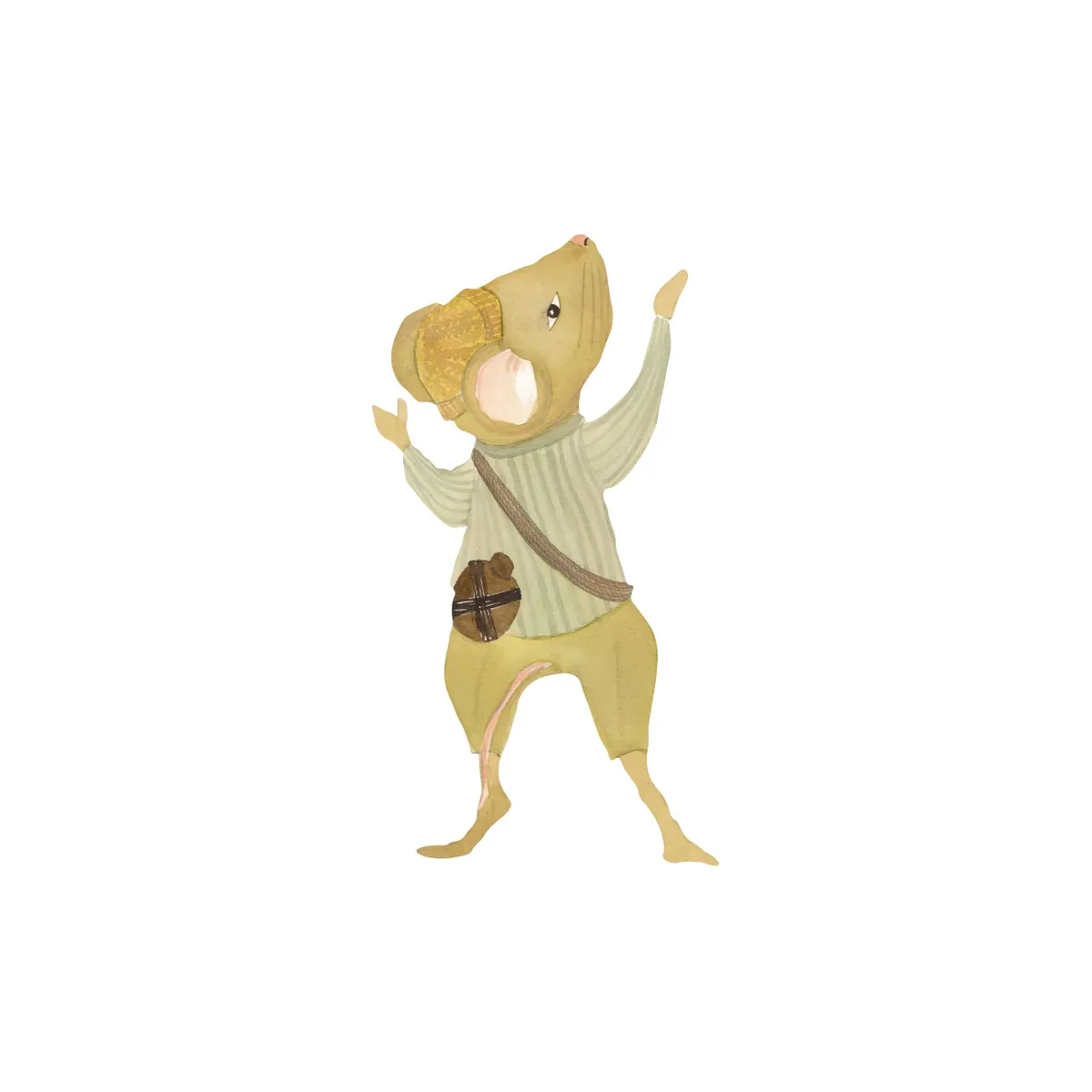 That's Mine - Wallsticker Alex the explorer - Brown