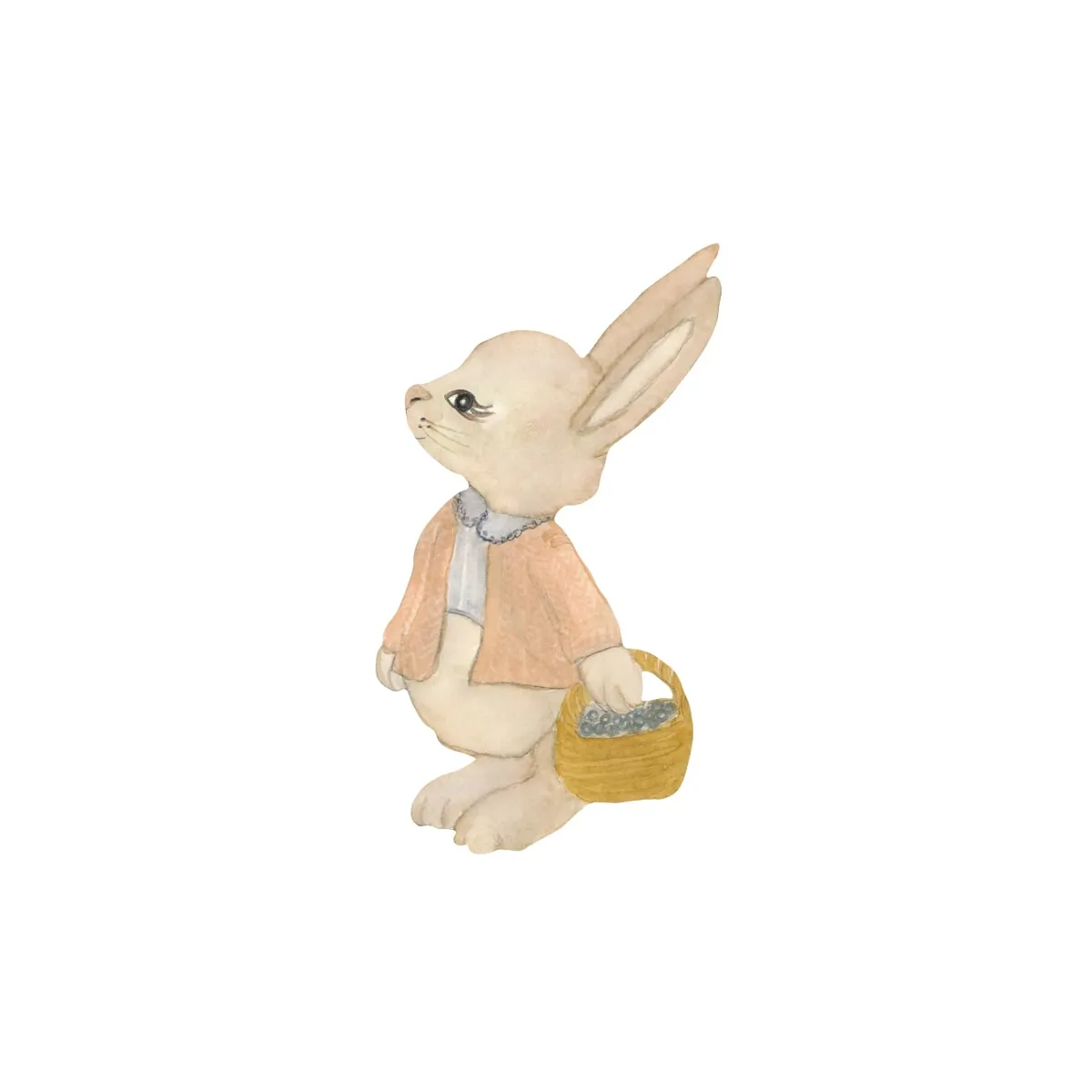 That's Mine - Wallsticker Ellie the little rabbit - Beige