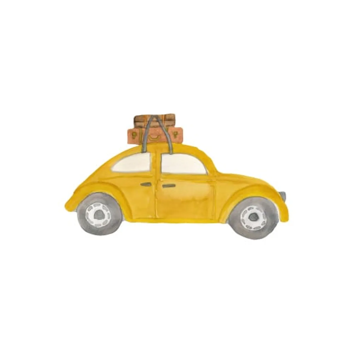 That's Mine - Wallsticker Retro car - Multi