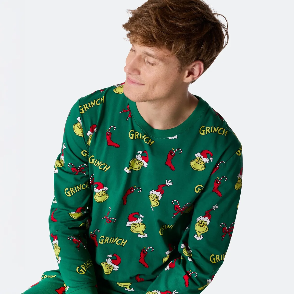 The Grinch Julepyjamas Herre