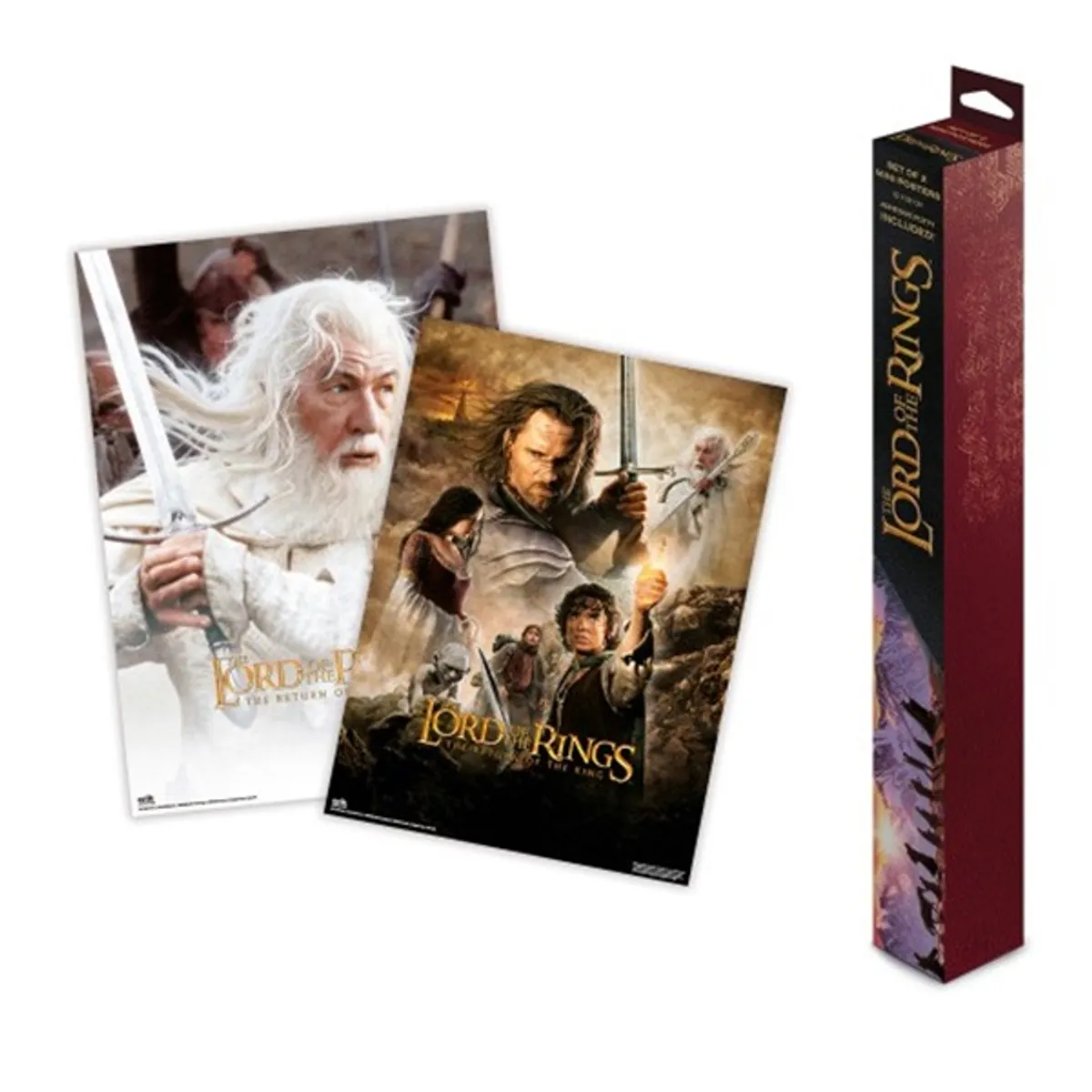 The Lord Of The Rings - Mini Posters Set