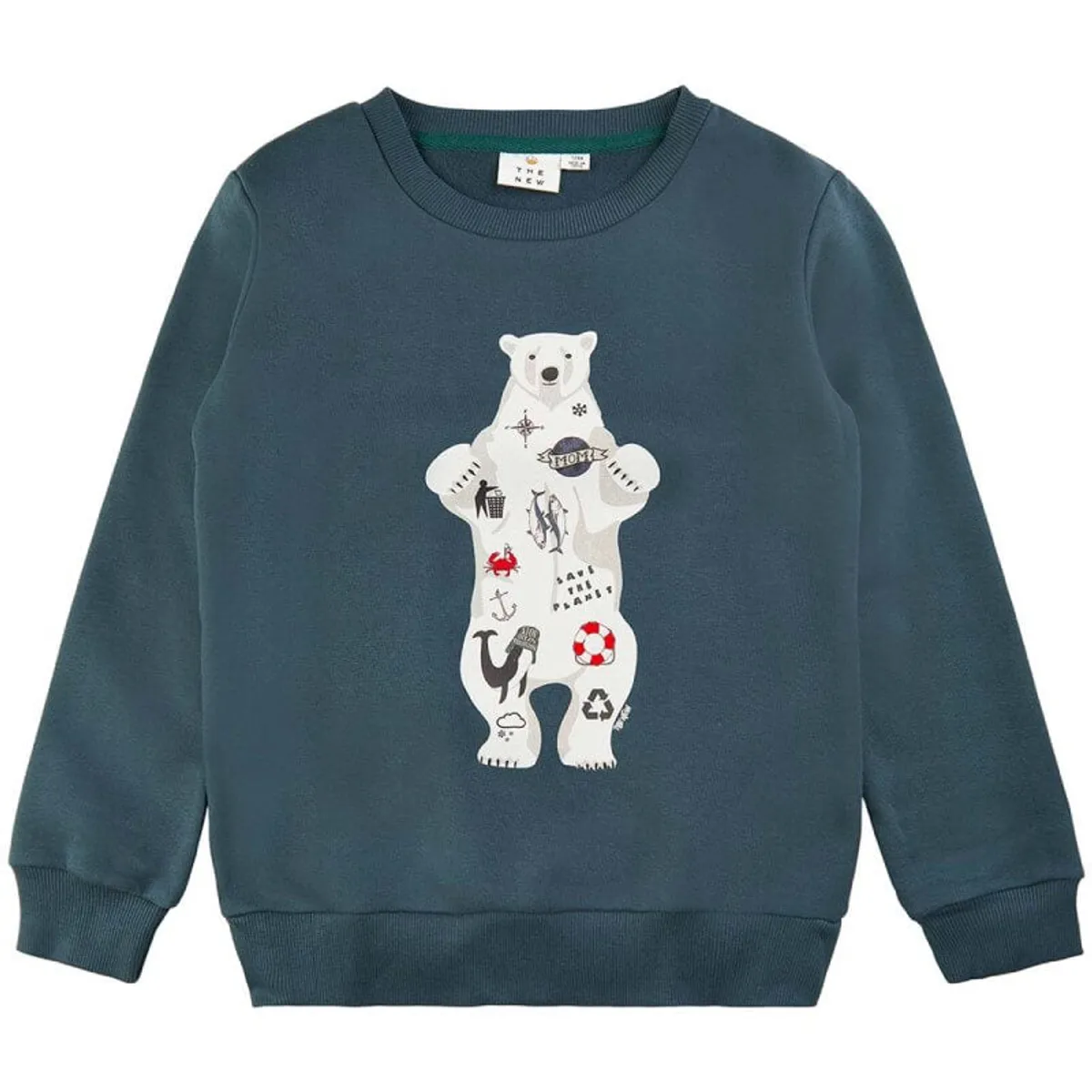 THE NEW - Arthur Sweatshirt - Orion Blue - 5-6 år