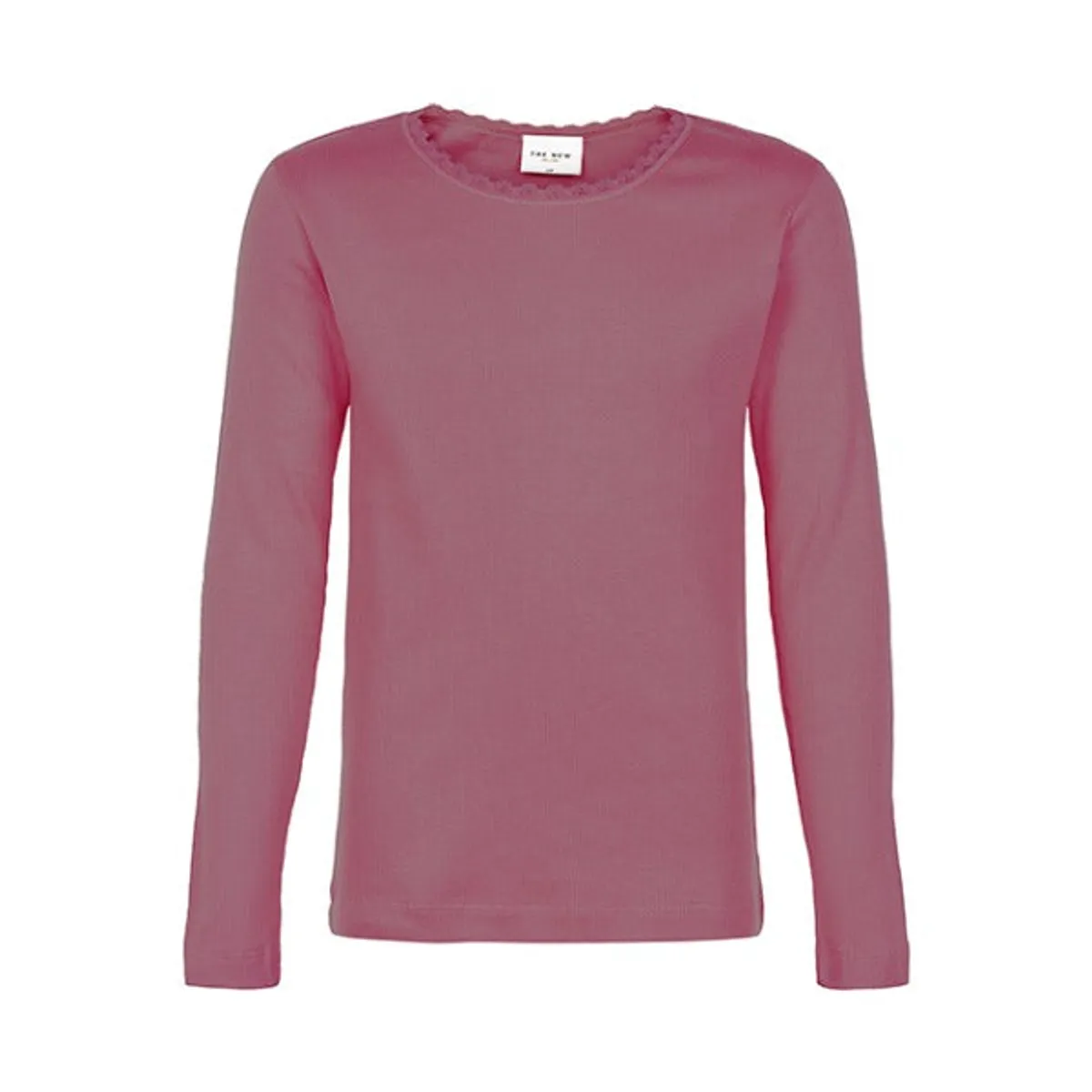 THE NEW - Bailey L/S TEE T-Shirt - Heather Rose - 9/10 år