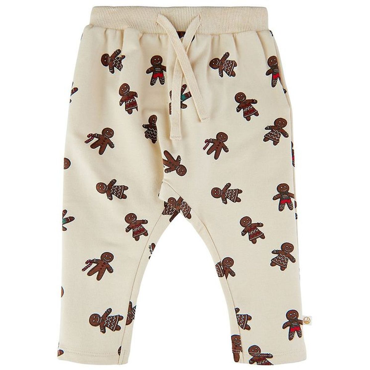 The New Siblings Sweatpants - Holiday - White Swan Ginger Aop