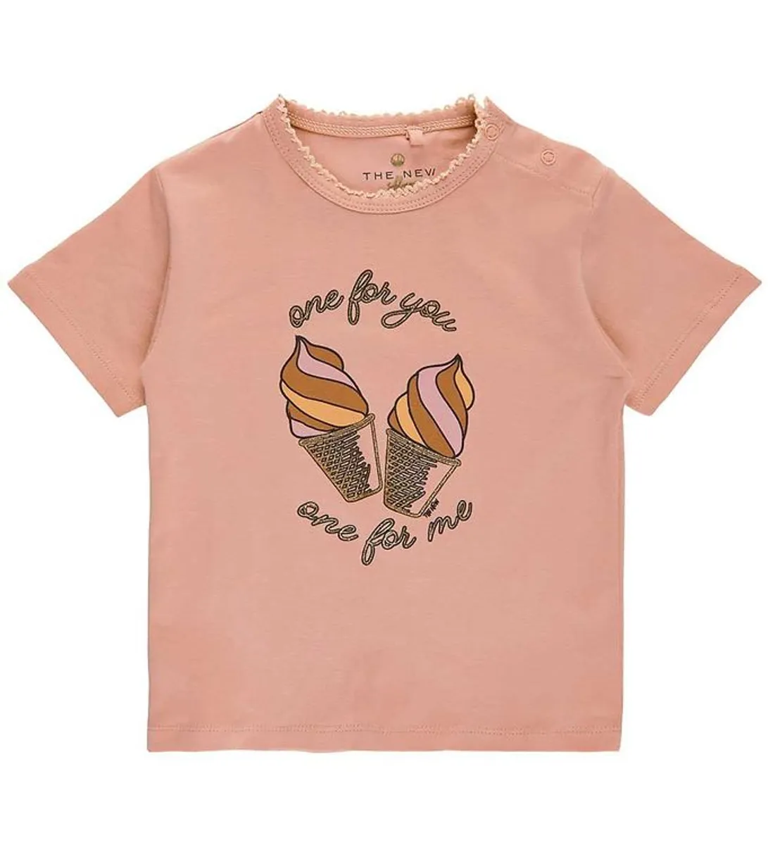 The New Siblings T-shirt - TnsGinnie - Peach Beige