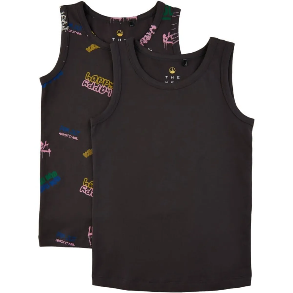 THE NEW - Tanktop 2-Pack - Phantom - 110-116 / 5-6 år