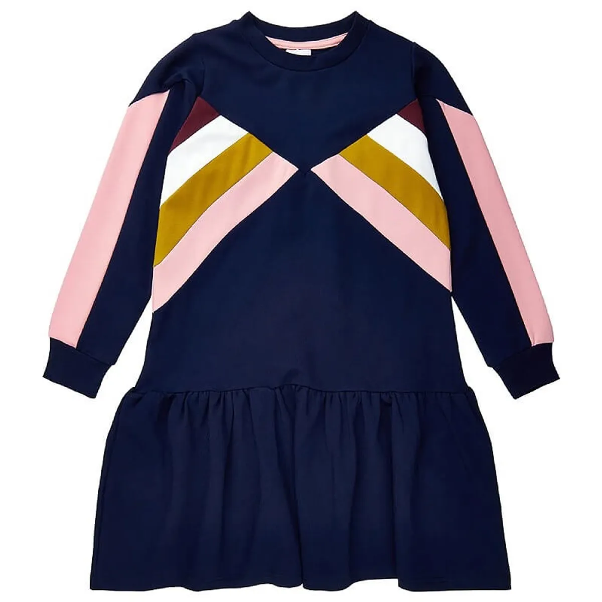 THE NEW - Valis l/s Dress - Navy Blazer - 110/116 = 5/6 år