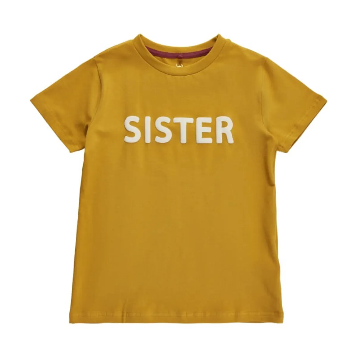 THE NEW - Visis SS TEE T-Shirt - Harvest Gold - 3/4 år