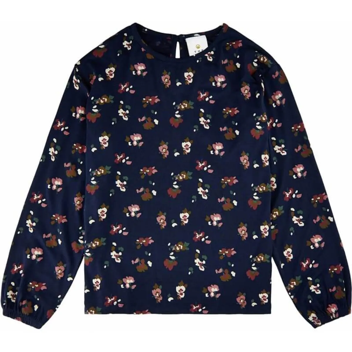 THE NEW - Vivienne L/S Top Shirt - Navy Blazer - 3/4 år