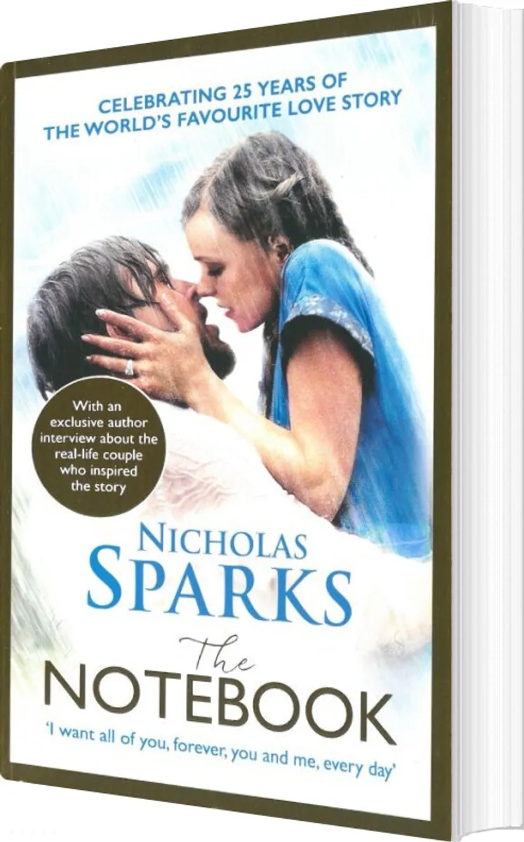 The Notebook - Nicholas Sparks - English Book