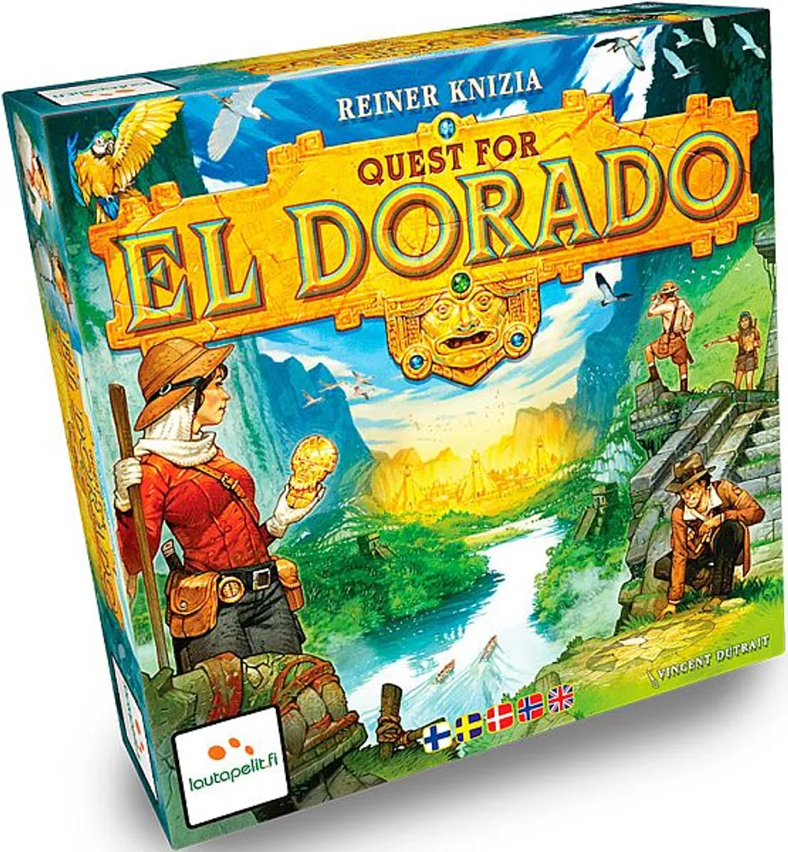 The Quest for El Dorado (Lautapelit) - Board Game