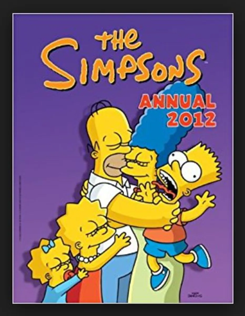 The Simpsons - Annual Book 2012 *Crazy tilbud*