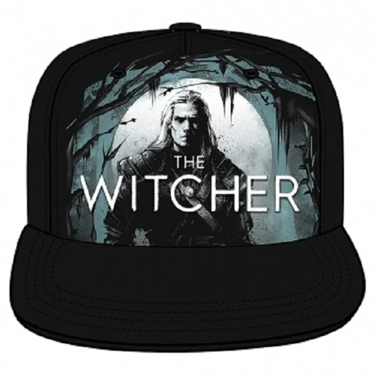 The Witcher - The White Wolf Hunts - Snapback Cap/Kasket