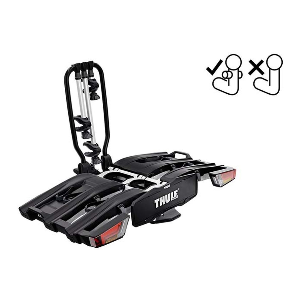 THULE Easyfold XT 966500 Fix4bike 3 cykler