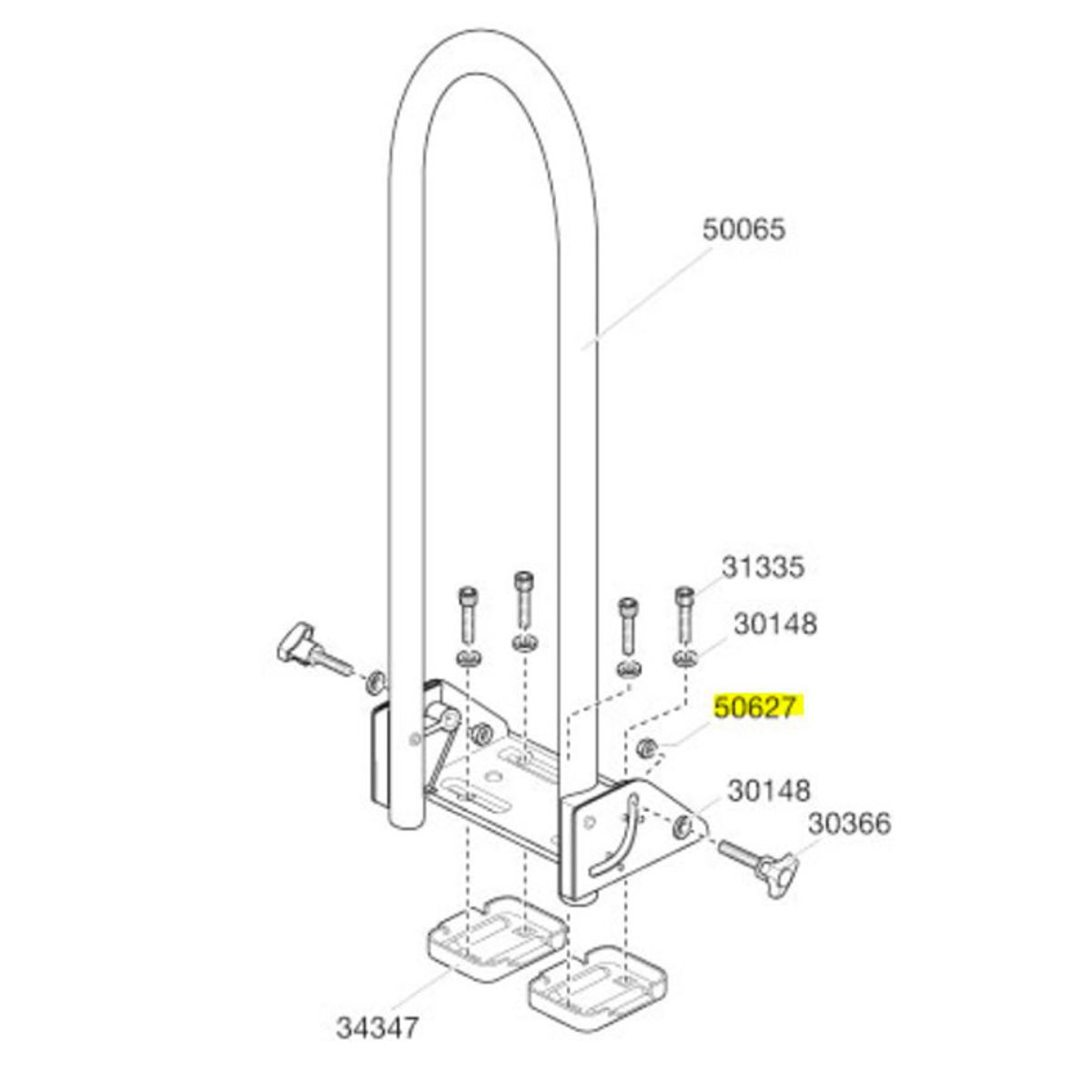 Thule reservedel 50627