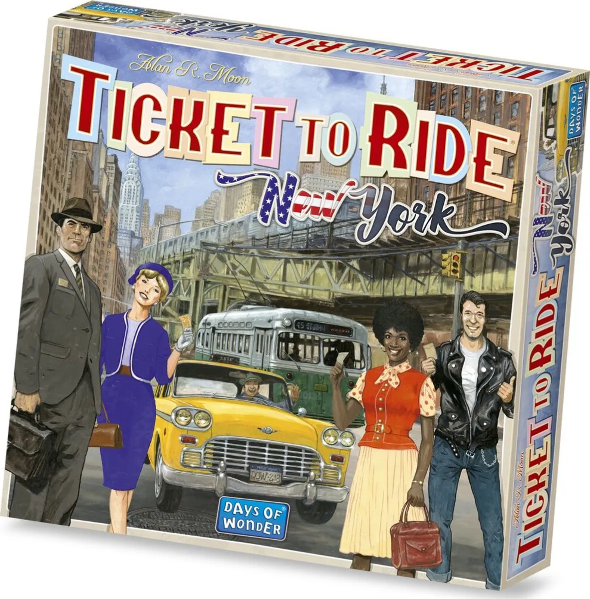 Ticket To Ride: New York - Brætspil - Engelsk