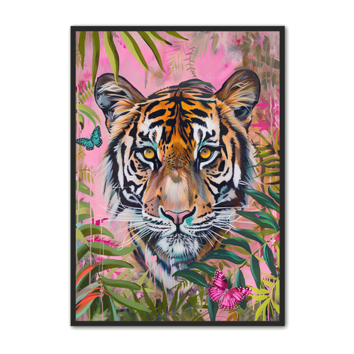 Tiger Plakat 24 - Dyreplakater