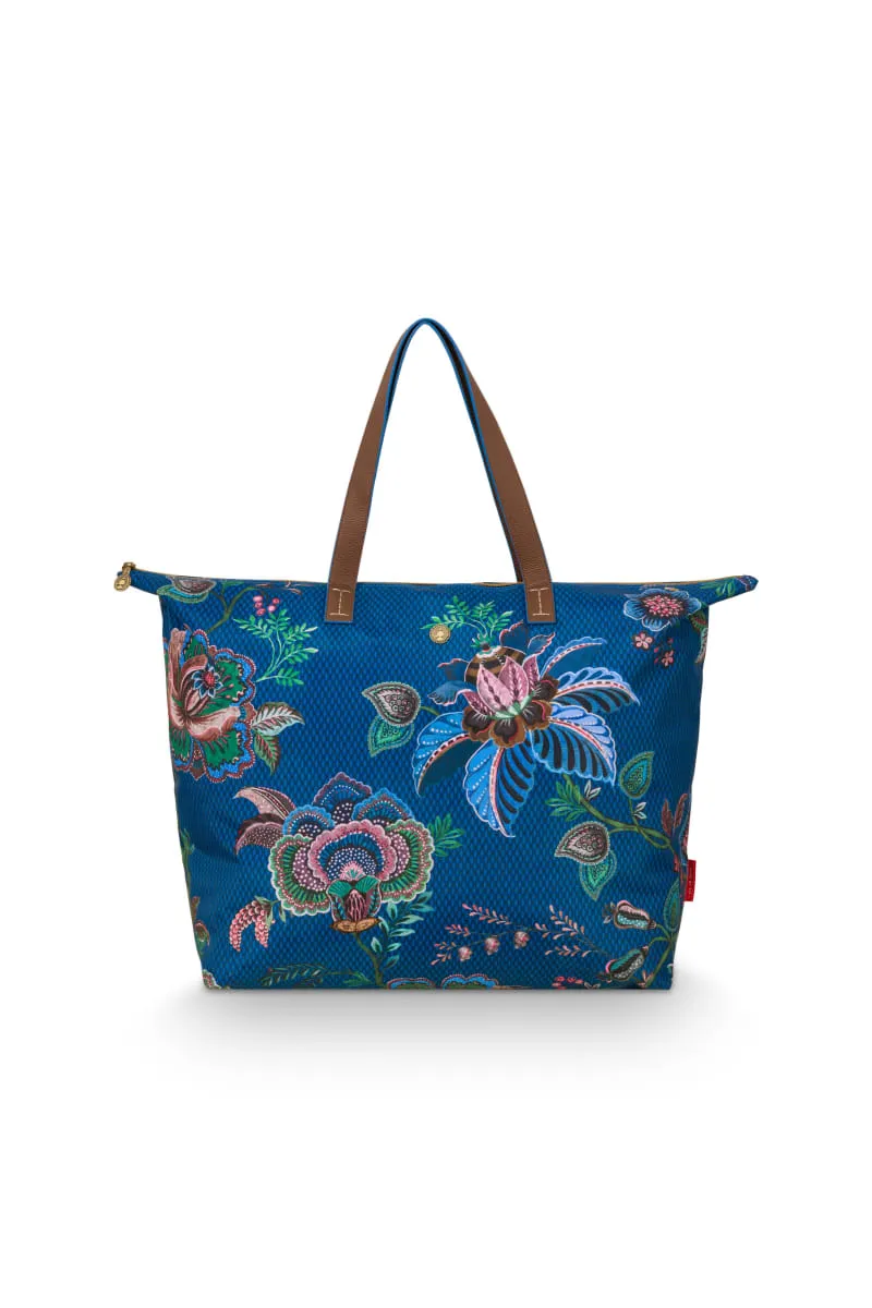 Tilda Tote Bag Cece Fiore Blue 66x20x44cm