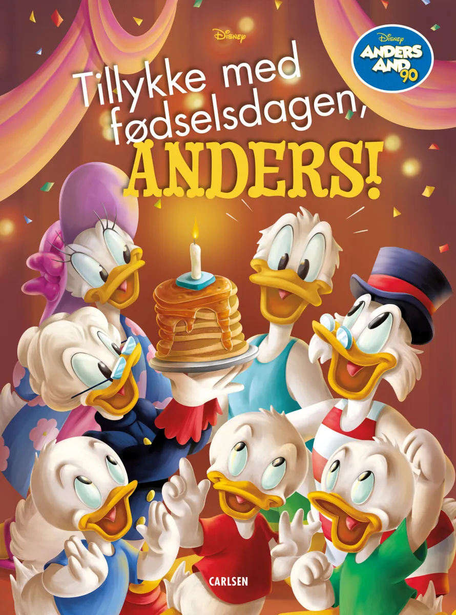 Tillykke Med Fødselsdagen, Anders! - Disney - Bog