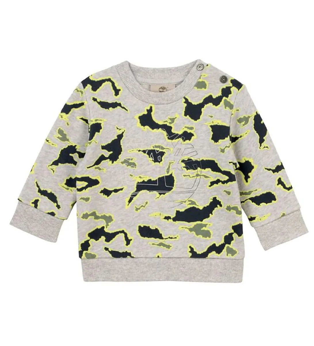 Timberland Sweatshirt - Ecosystem - Gråmeleret m. Camouflage