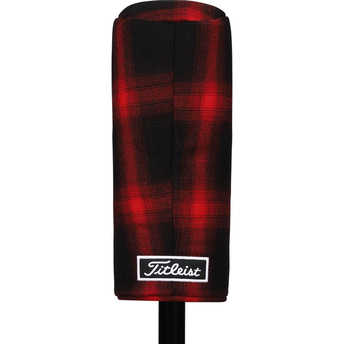 Titleist Barrel Twill Black/White/Red Tartan Fairway Headcover