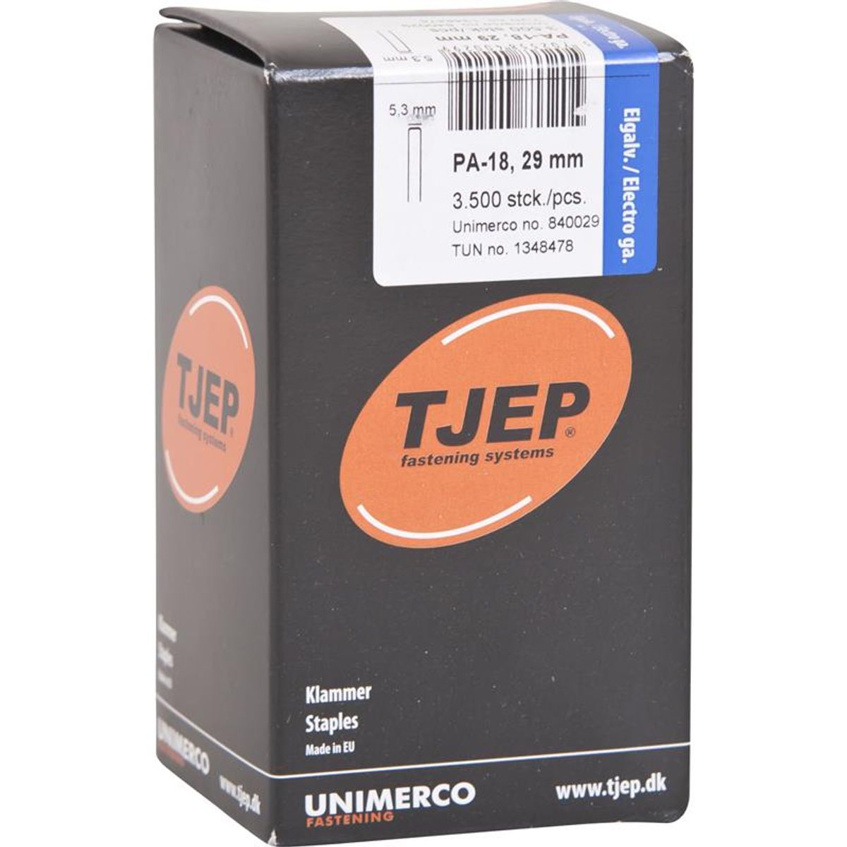 Tjep klamme PA-18-29 x 3,5 ml