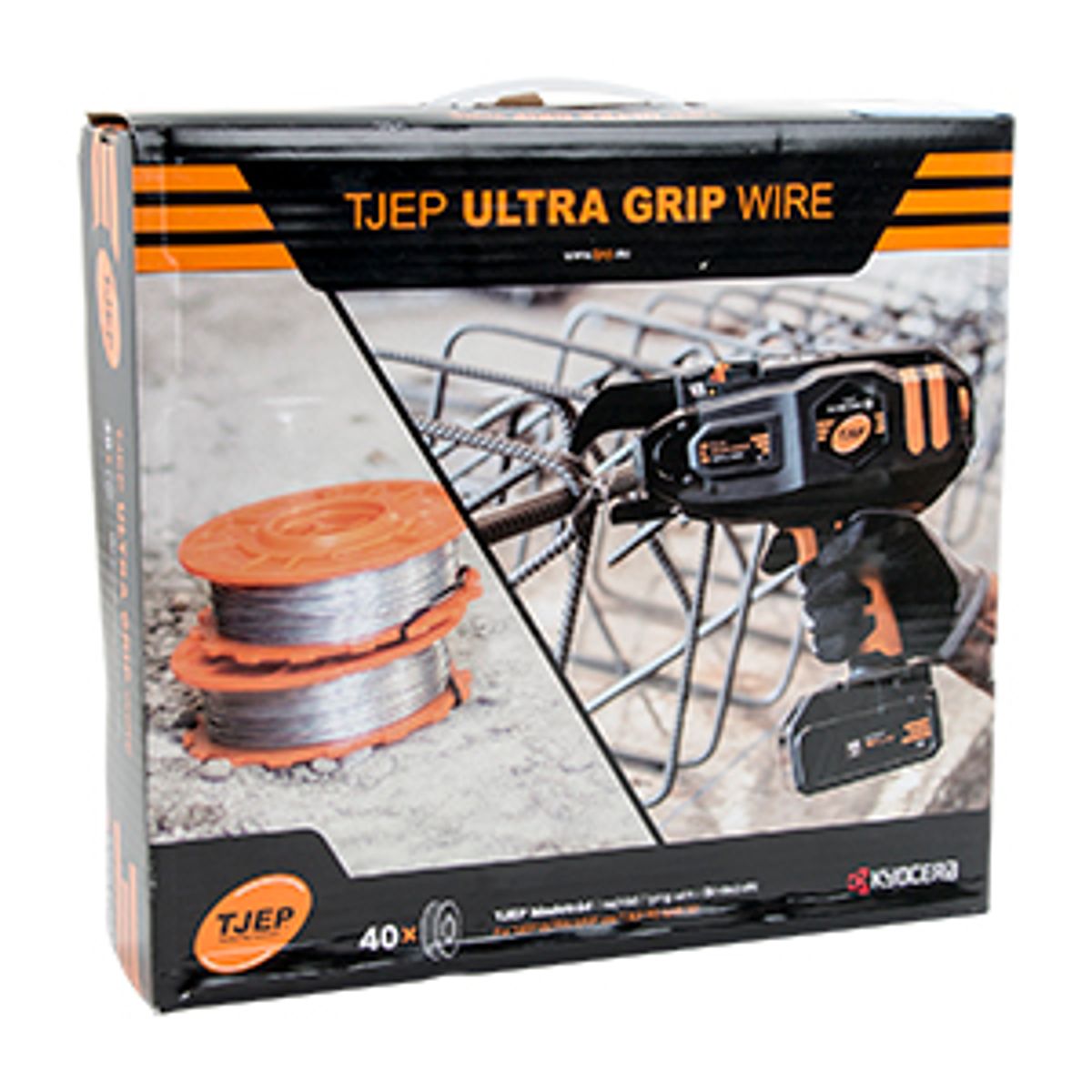 TJEP Ultra GRIP wire, galv., f/TJEP XP & Ultra Grip. 40 rl.