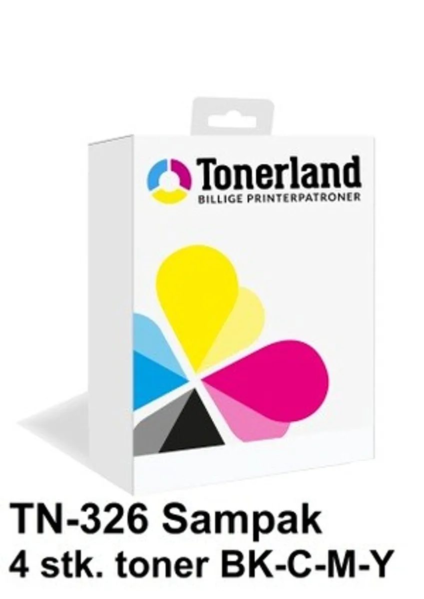 TN326 sampak 4 stk. toner kompatibel