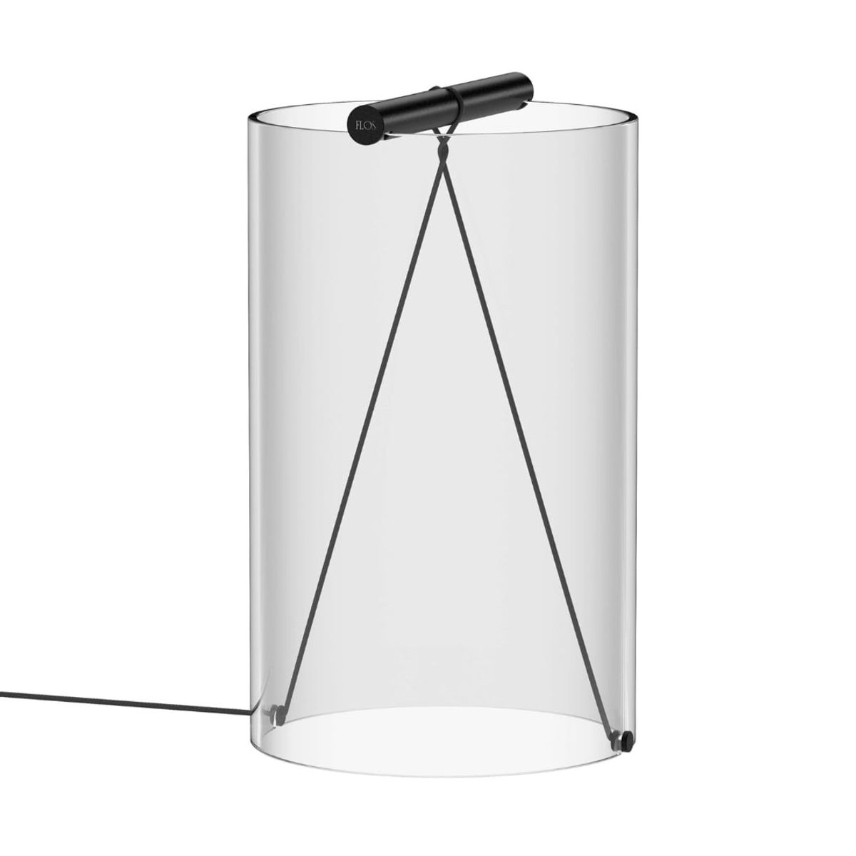 To-Tie T2 Bordlampe Mat Sort - Flos