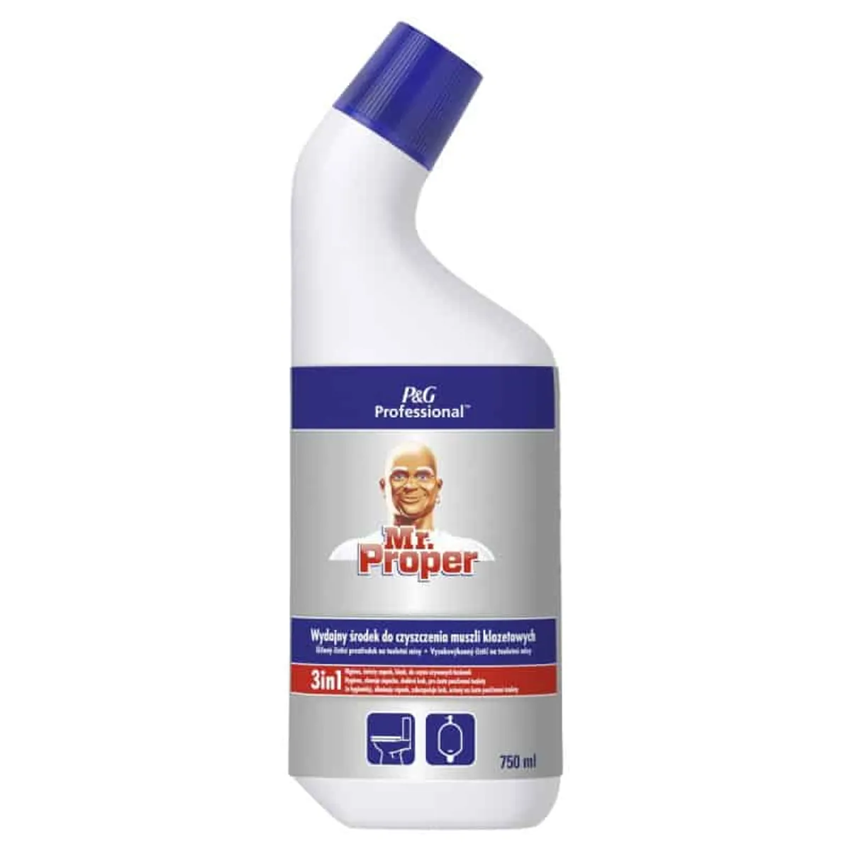 Toilet Rens Mr Proper Hygiejnisk Ren 750ml.