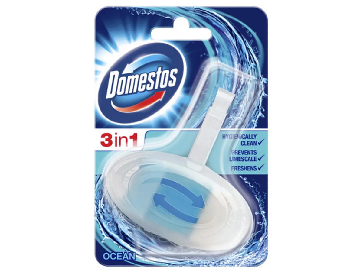 Toiletskyl Domestos Ocean 3i1