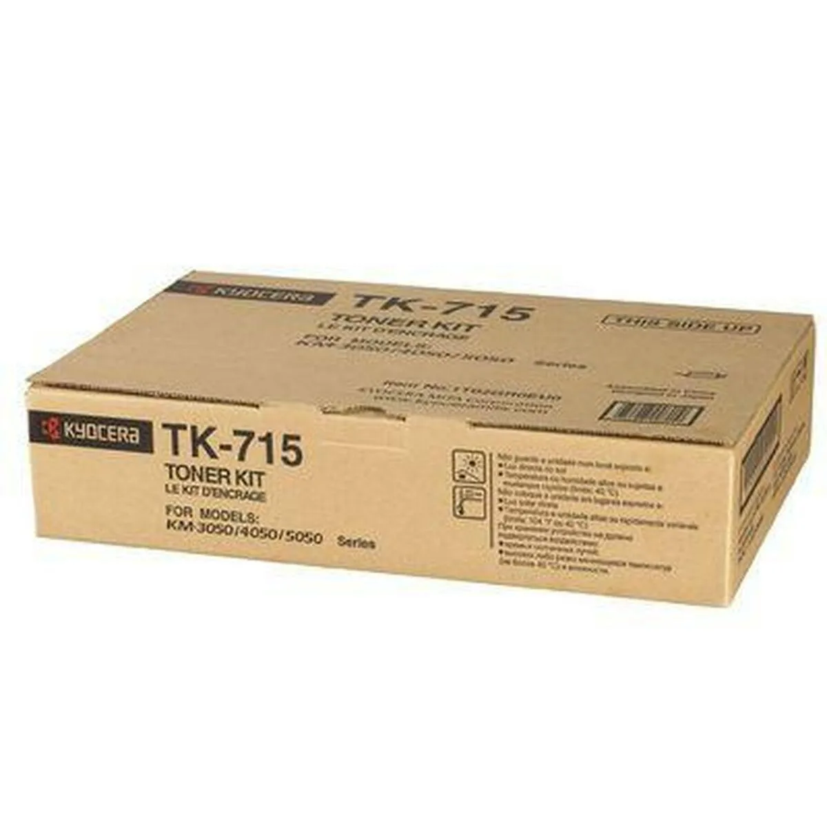 Toner Kyocera TK-715 Sort