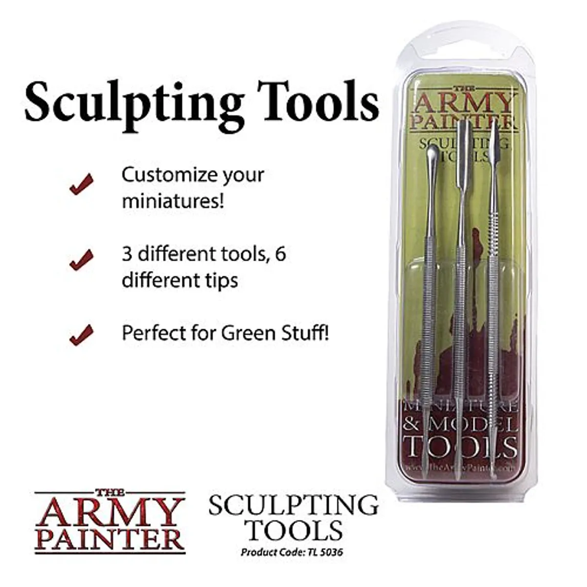 Tools - Army Painter - Hobby Sculpting Tools - TL5036