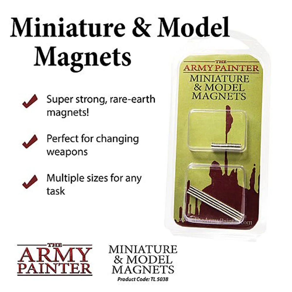 Tools - Army Painter - Miniature & Model Magnets (Magneter) - TL5038