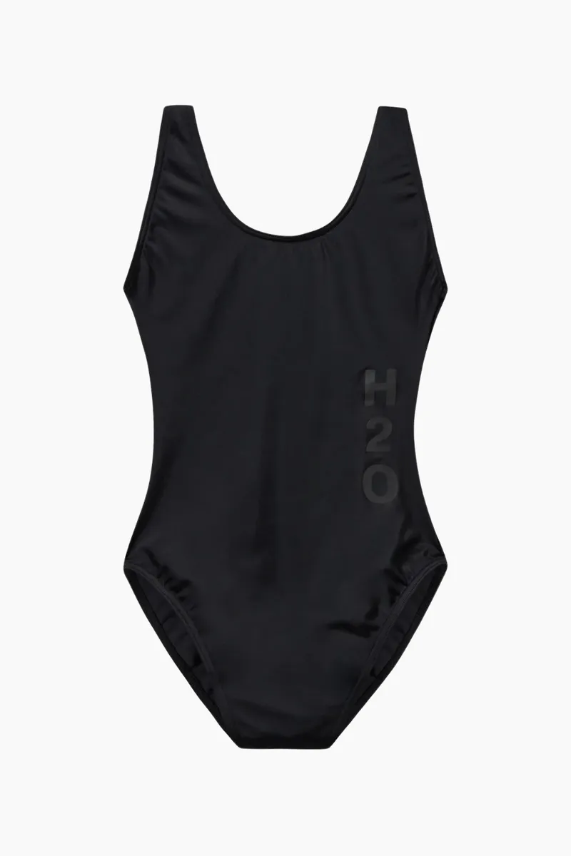 Tornø Logo Swim Suit - Black - H2O - Sort XS