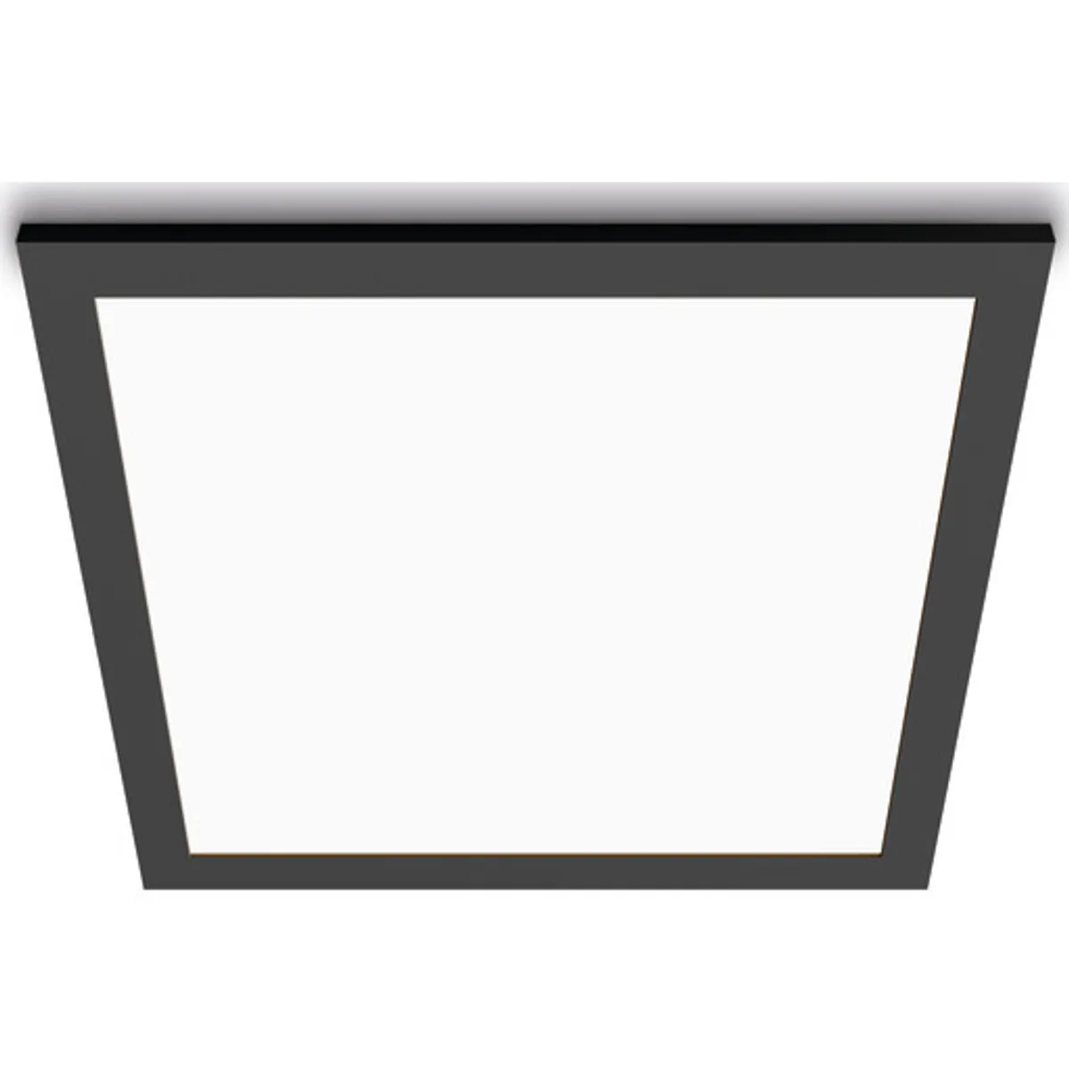 Touch Loftlampe firkantet 12W 2700K Sceneswitch, sort