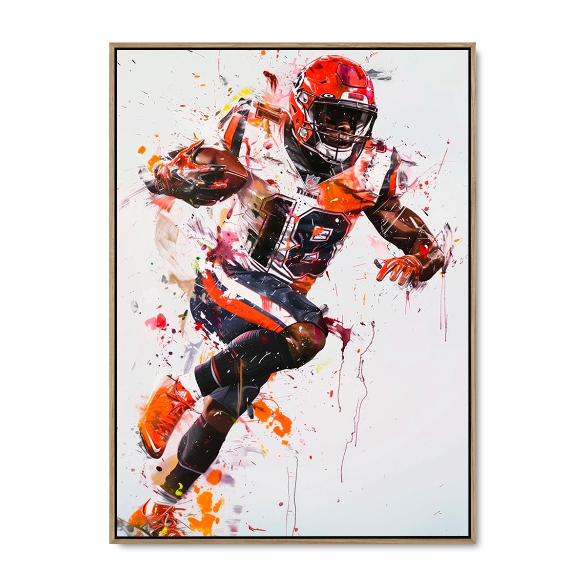 Touchdown Drive - 60x80 cm. - Ege ramme